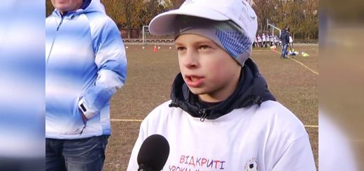 Відкриті уроки футболу у Бердянську (відео)